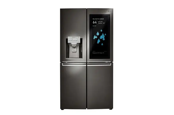 Logo for LG InstaView ThinQ the Refridgerator from LG