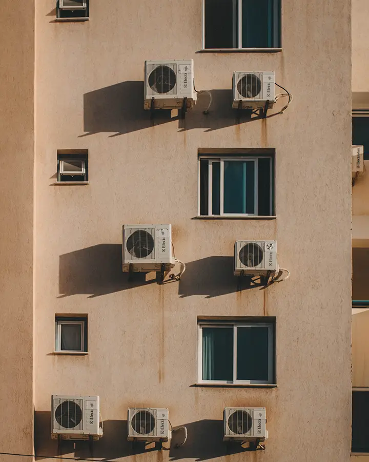 a households heat pump just going on the market