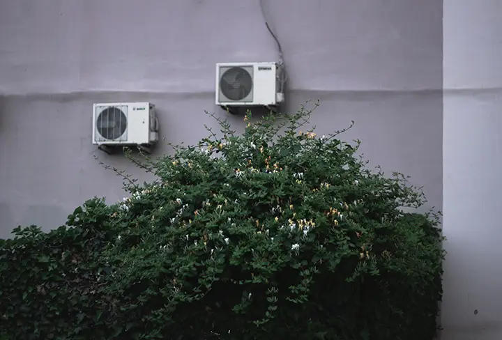 a striking heat pump used completely