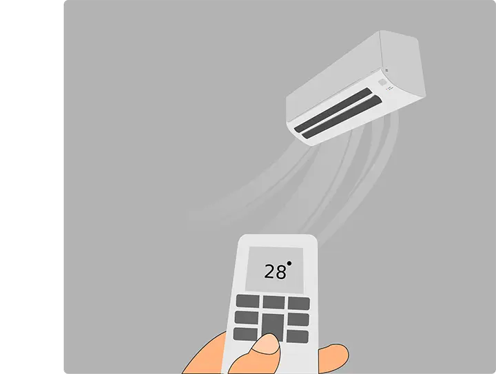 a barely heat pump beaming