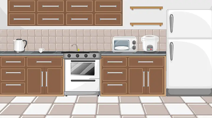 Image of a microwave with a caption of Troubleshooting Common Microwave Issues