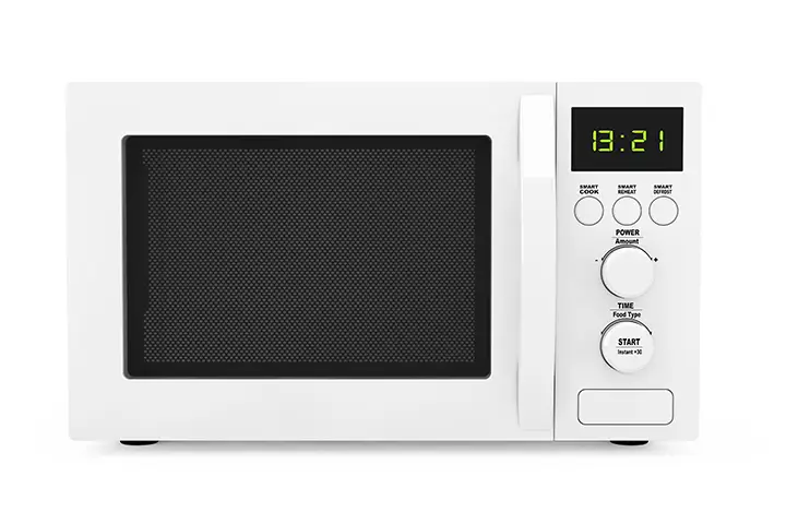 A close up of the biggest microwave in the world