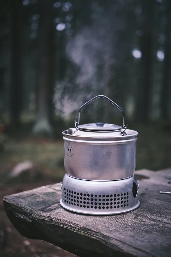 someones stove having its time in the sun
