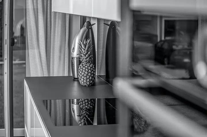 their sisters stove giving light